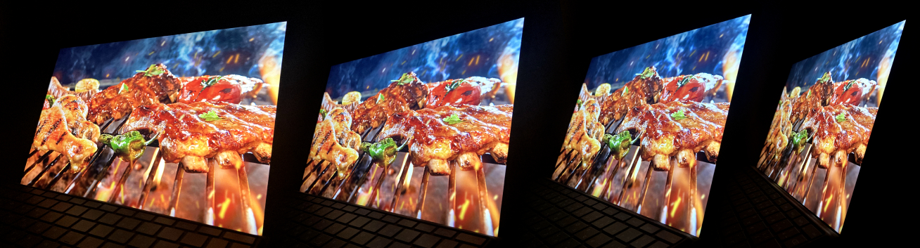 「Microsoft Surface Pro 8」のディスプレイ・横から（画像）