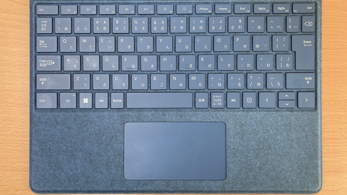 「Surface Pro 9」のキーボード・全体
