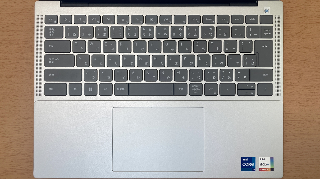 「Inspiron 14 5430（Intel）」のキーボード・全体